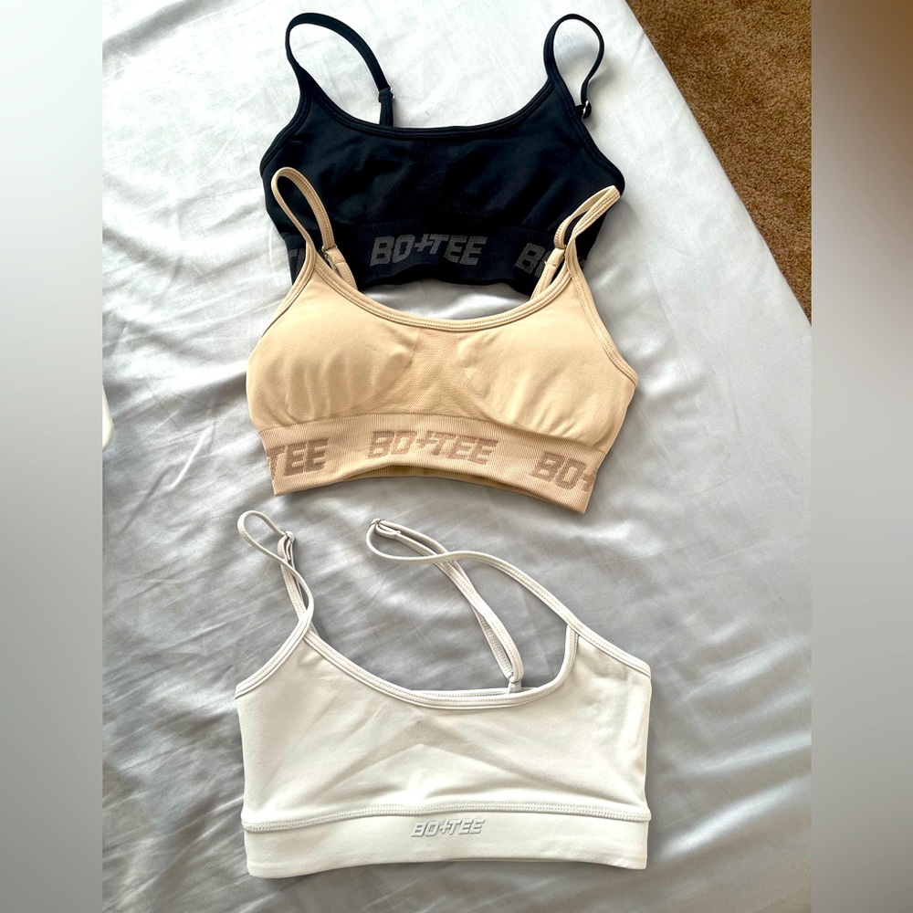 Bo+Tee Sports Bras XS